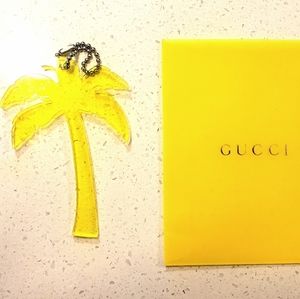 Gucci Palm Tree Keychain